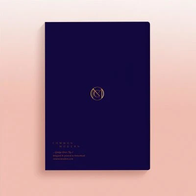Hiver Gingko Notebook - Set of 3 - Gessato Design Store