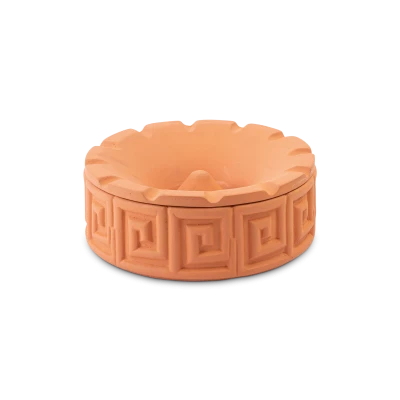 Magna Graecia Terracotta Ashtray Greche - Gessato Design Store