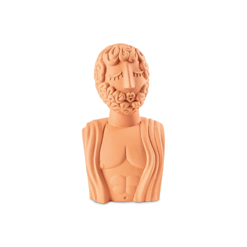 Magna Graecia Terracotta Bust Man - Gessato Design Store