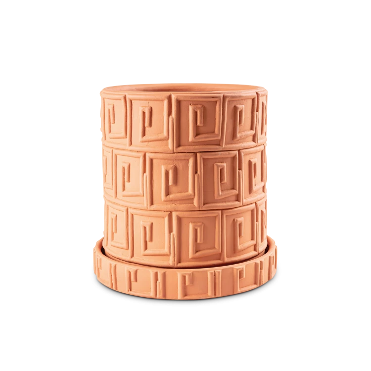 Magna Graecia Terracotta Planter Greca