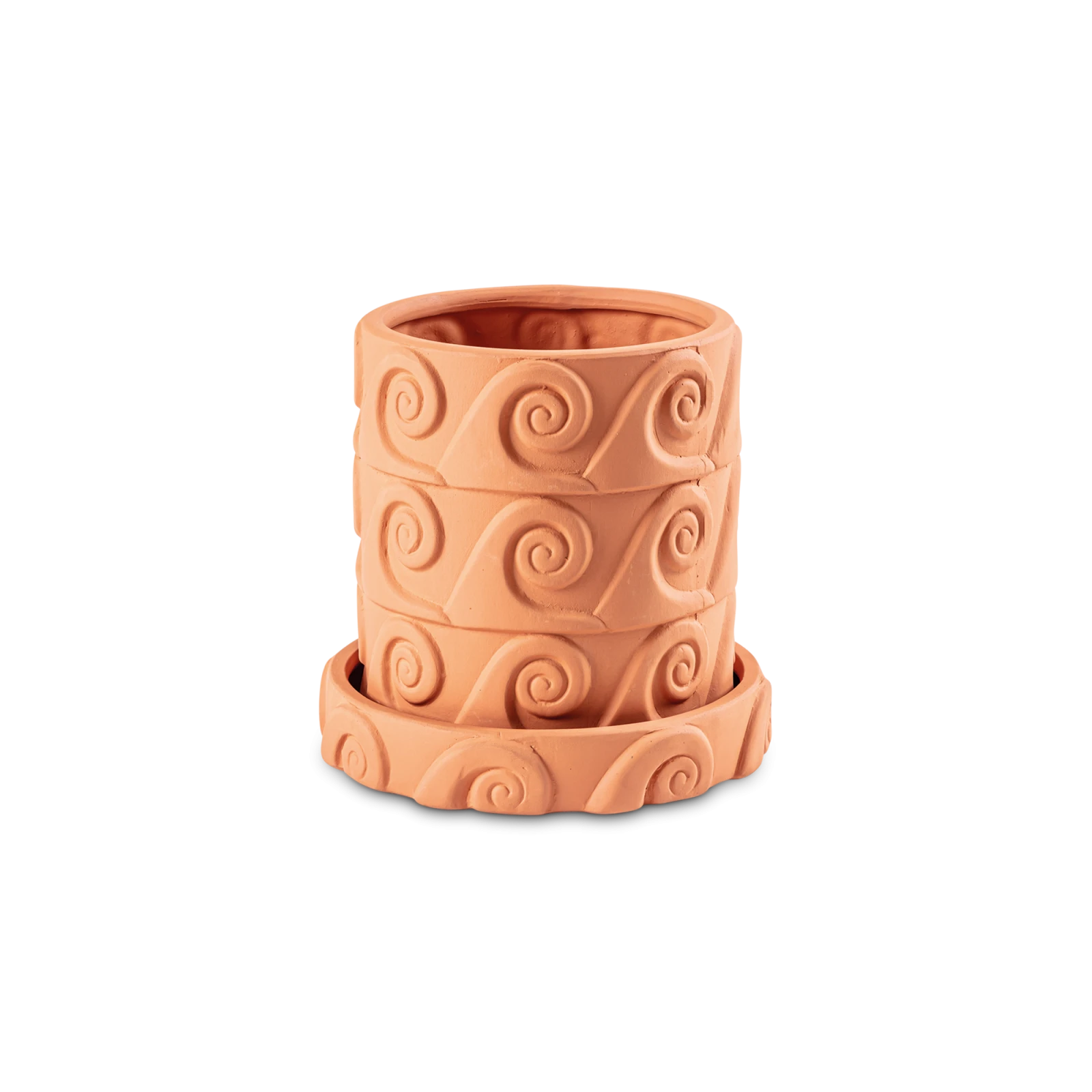 Magna Graecia Terracotta Planter Onda - Gessato Design Store