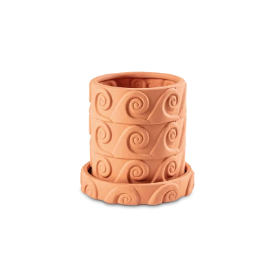 Magna Graecia Terracotta Planter Onda - Gessato Design Store