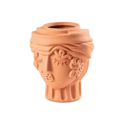 Magna Graecia Woman Terracotta Planter - Gessato Design Store