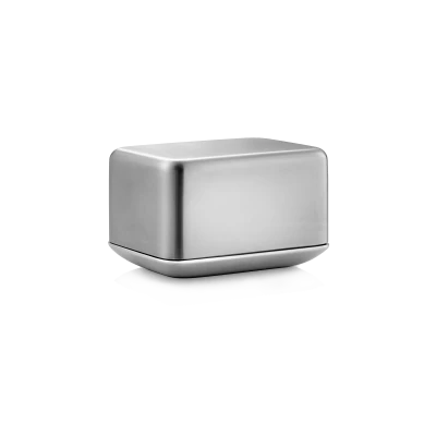Stainless Steel Butter Dish - Gessato Design Store