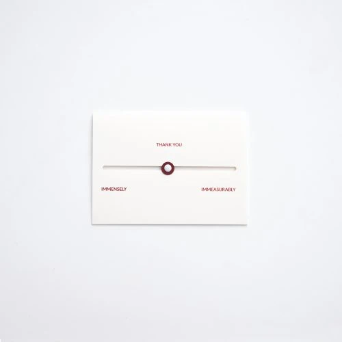 Thank You Card - Gessato Design Store