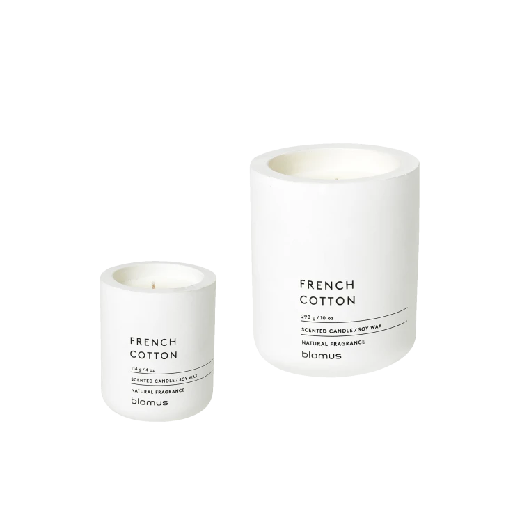 Fraga Candle Set, French Cotton