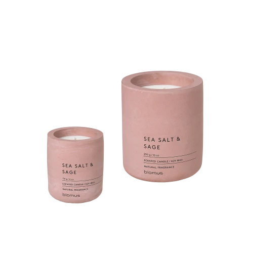 Fraga Candle Set, Sea Salt & Sage - Gessato Design Store