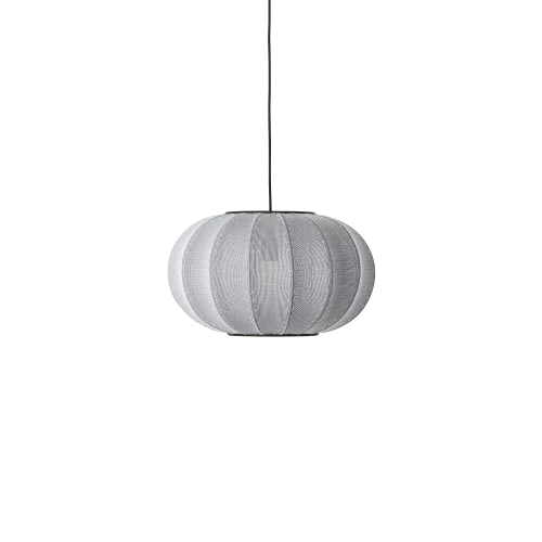 Knit-Wit Oval Pendant Lamp 45 - Gessato Design Store