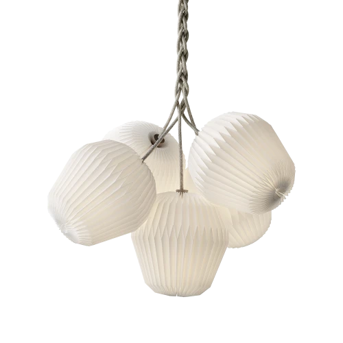 Le Klint The Bouquet Chandelier - Large - 5 Shades - Gessato Design Store