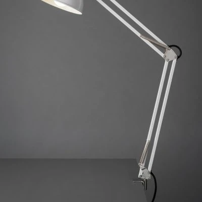 Spring Balanced Table Lamp, Clamp - Gessato Design Store