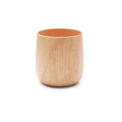 Yuki Wooden Cup, Natural - Gessato Design Store