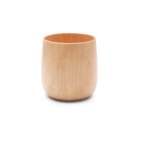 Yuki Wooden Cup, Natural - Gessato Design Store