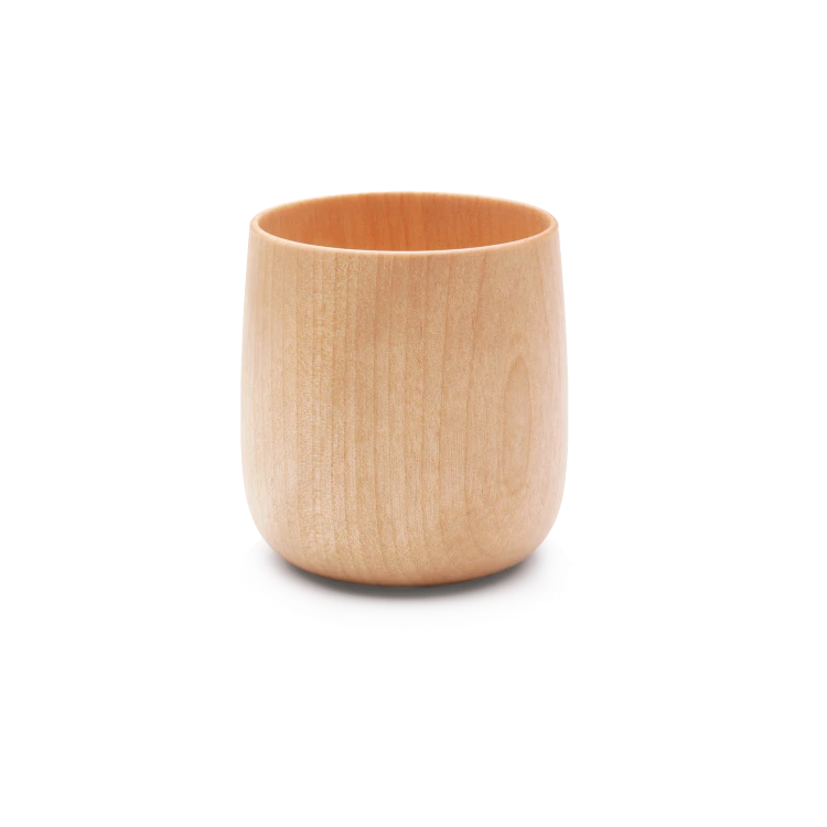 Yuki Wooden Cup, Natural - Gessato Design Store