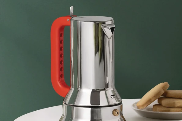 Alessi - 9090 Orange - Espresso Coffee Maker | Gessato Design Store