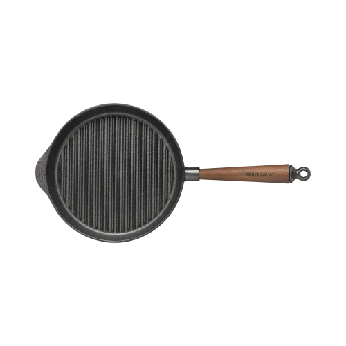 Cast Iron Grill Pan - 9.8" - Gessato Design Store