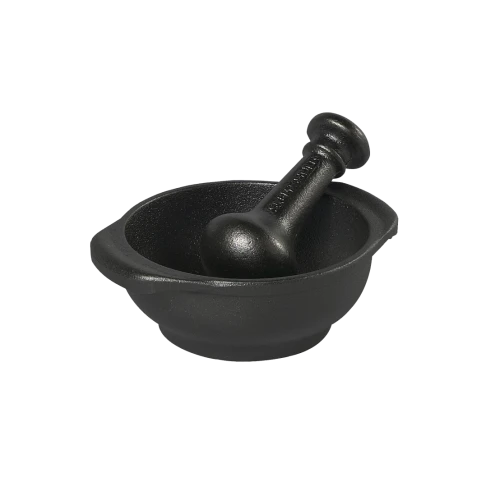 Cast Iron Mortar and Pestle - Gessato Design Store