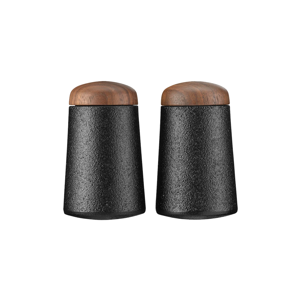 Cast Iron Salt & Pepper Shakers - Gessato Design Store