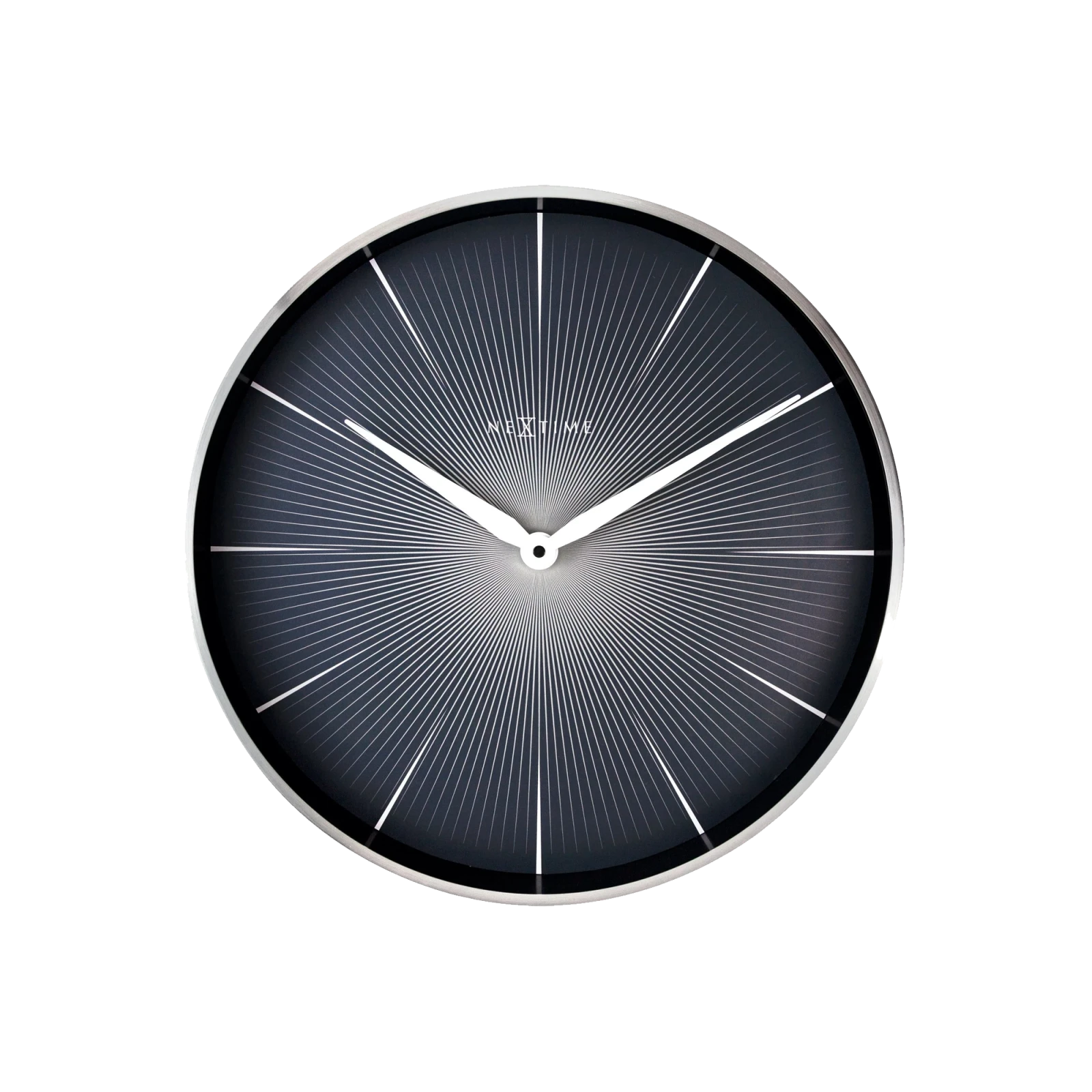 2 Seconds- Wall Clock, Black - Gessato Design Store