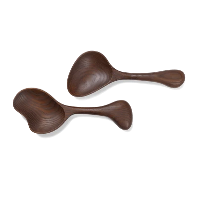 Os Wood Salad Servers - Gessato Design Store