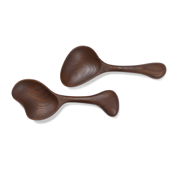Os Wood Salad Servers - Gessato Design Store