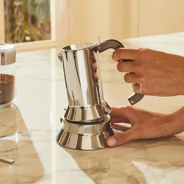 ALESSI エスプレッソ　コーヒーメーカーPROGRAMMA9 Alessi - 9090 Espresso Coffee Maker | Gessato Design Store