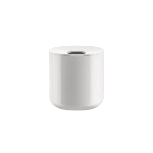 Birillo, White Plastic Tissue Box Holder - Gessato Design Store