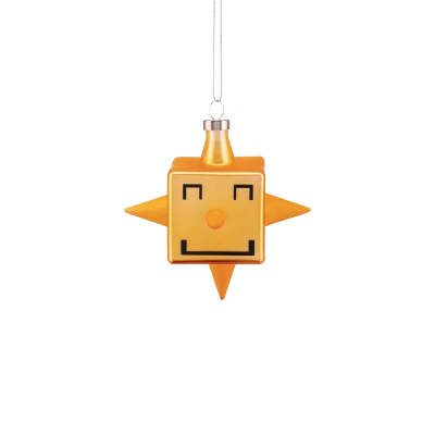 Cubik Star - Christmas Ornament - Gessato Design Store