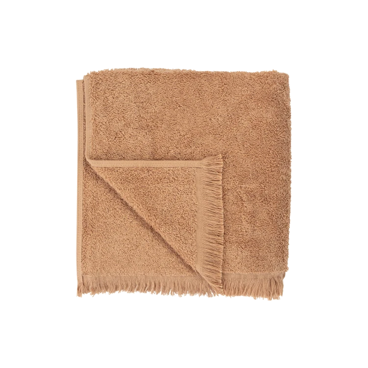 Fringed Organic Cotton Terry Hand Towel - Gessato Design Store