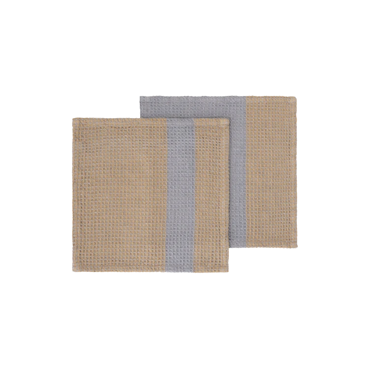Gano, Organic Cotton Waffle Dish Cloth - Set of 2 - Gessato Design Store