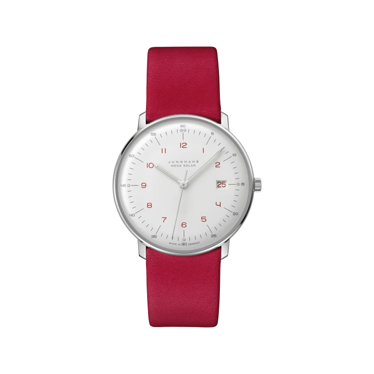 Junghans Max Bill Mega Solar Watch 59/4325.02 - Gessato Design Store