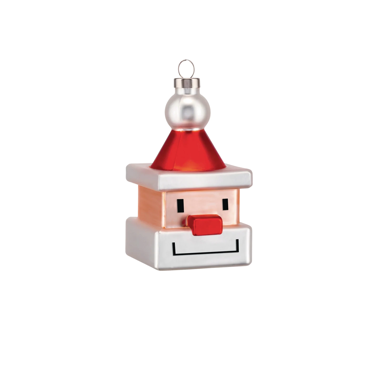 Santa Cube - Christmas Ornament - Gessato Design Store