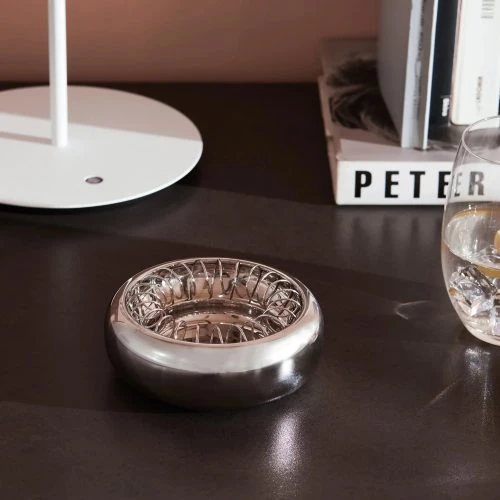 Spirale Stainless Steel Ashtray - Gessato Design Store