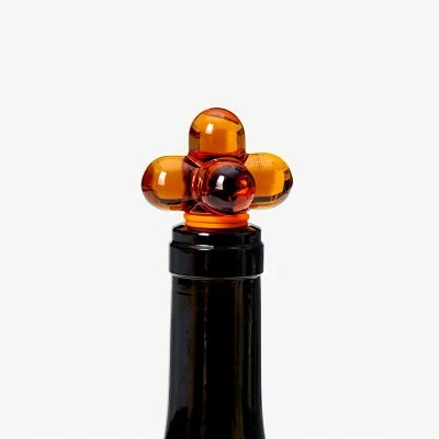 Hobknob Glass Bottle Stopper - Gessato Design Store