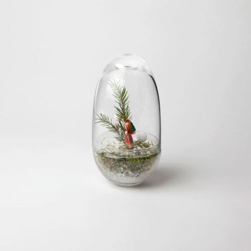 Grow Greenhouse, Glass Terrarium with Lid - Gessato Design Store