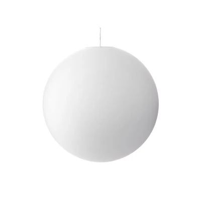 Luna White Globe Pendant Light - Gessato Design Store