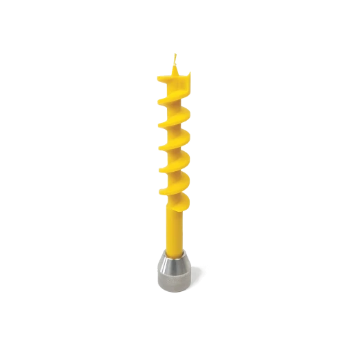 Auger Drill Bit Candle - Gessato Design Store