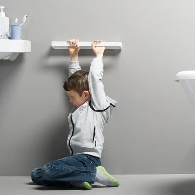 Brunt - Towel Holder + Shelf 24" - Gessato Design Store