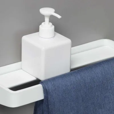 Brunt - Towel Holder + Shelf 24" - Gessato Design Store