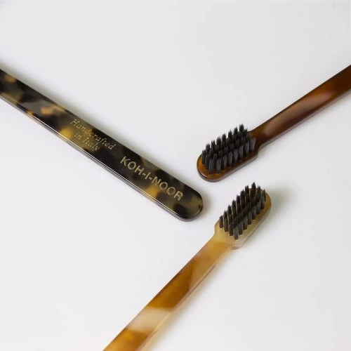 Coccola Carbon Infused Bristle Toothbrush, Honey - Gessato Design Store