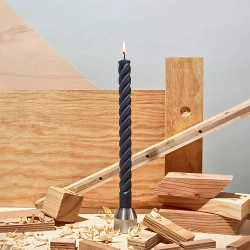 Concrete Drill Bit Candle - Gessato Design Store