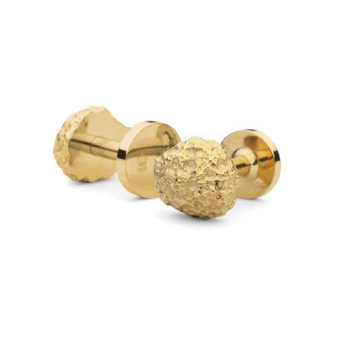 Cufflinks Opaque Objects - Gold plated - Gessato Design Store