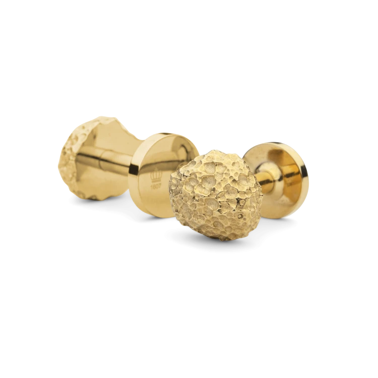 Opaque Objects Cufflinks – Gold plated