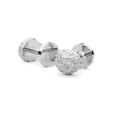 Opaque Objects Cufflinks - Silver - Gessato Design Store