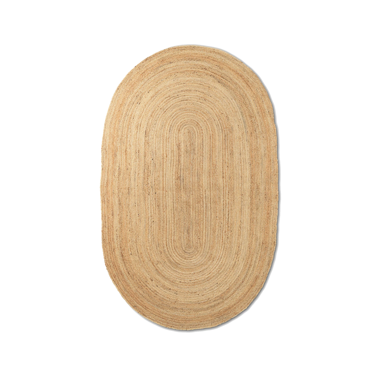 Eternal Oval Jute Rug - Gessato Design Store