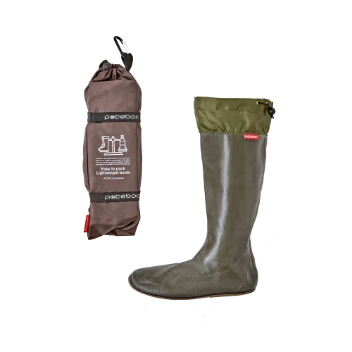 Pokeboo Rubber Rain Boots Charcoal - Gessato Design Store
