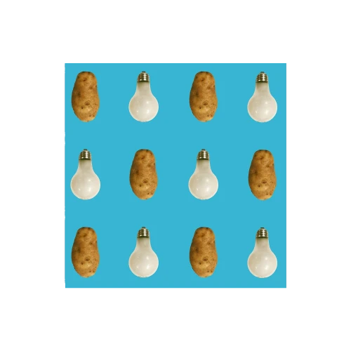 Potato / Lightbulb by John Baldessari - Gessato Design Store