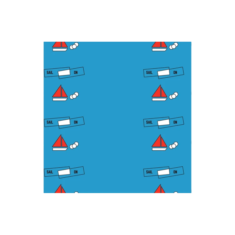 SAIL ON by Lawrence Weiner