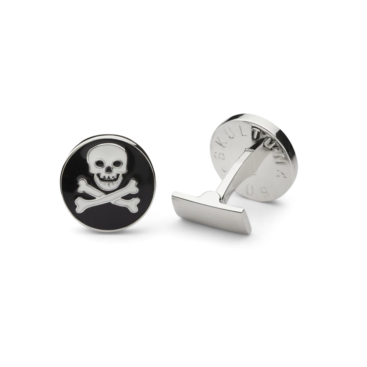 Skull & Bones, Black / Silver - Gessato Design Store