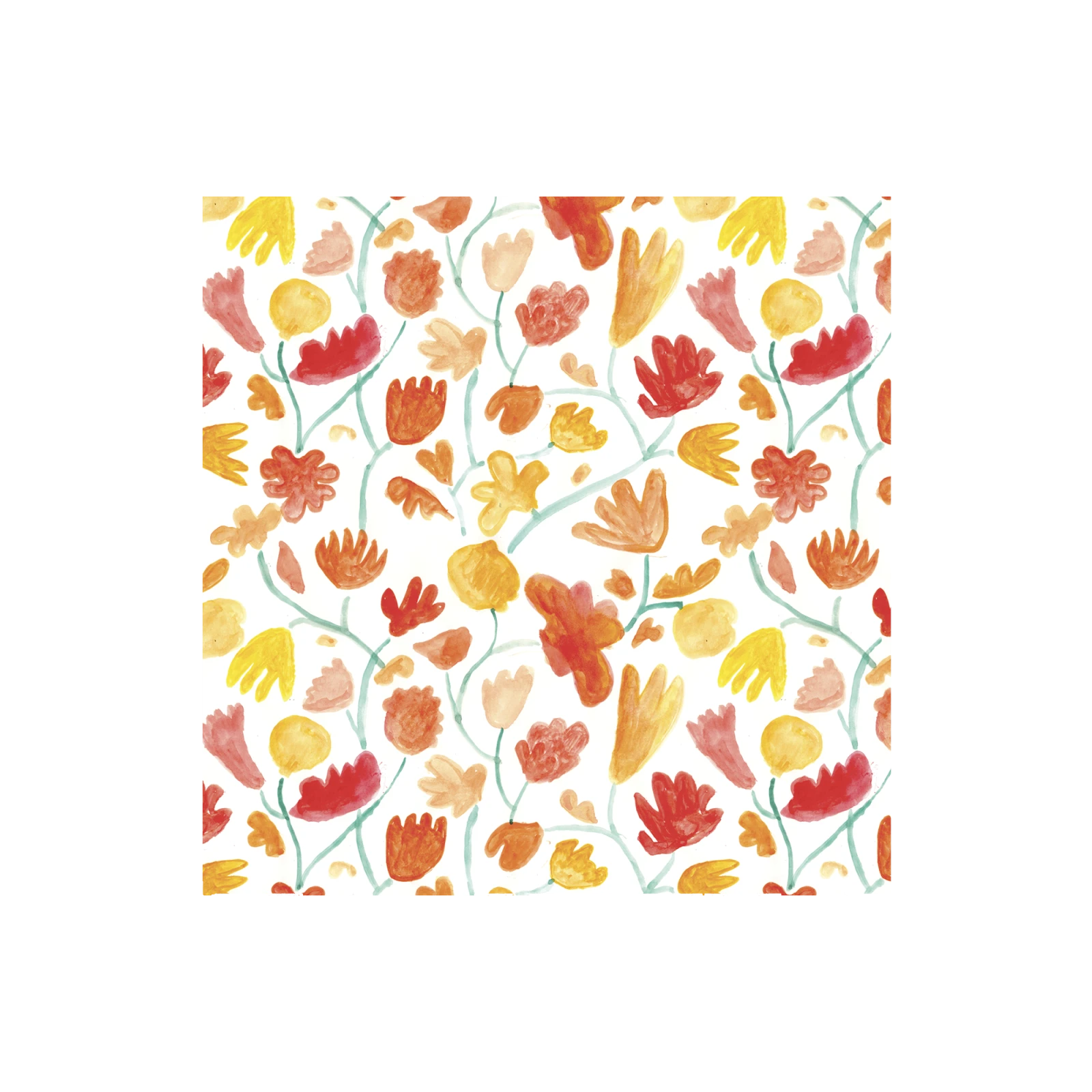 Watercolors Flowers by Sanaa - Gessato Design Store