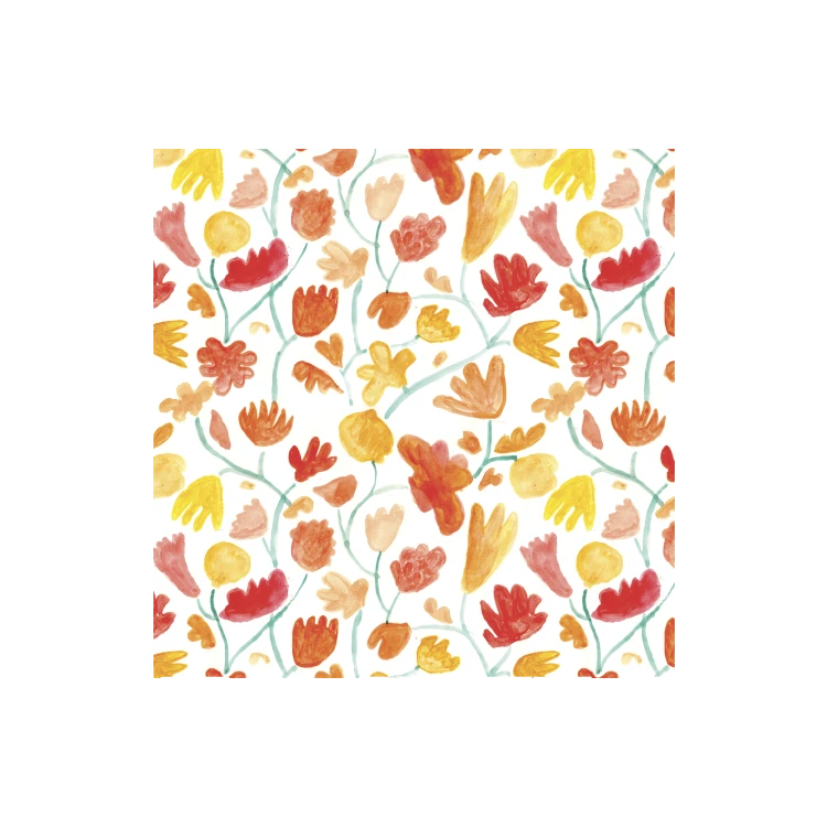 Watercolors Flowers by Sanaa